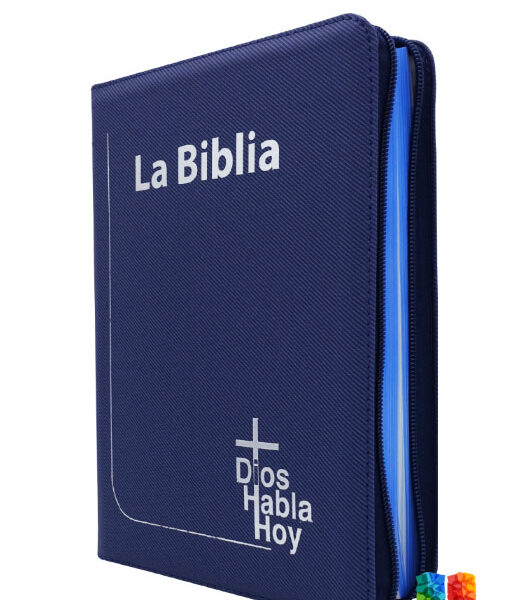 Biblia Dios Habla Hoy Letra Gigante Azul Sociedad Bíblica CR