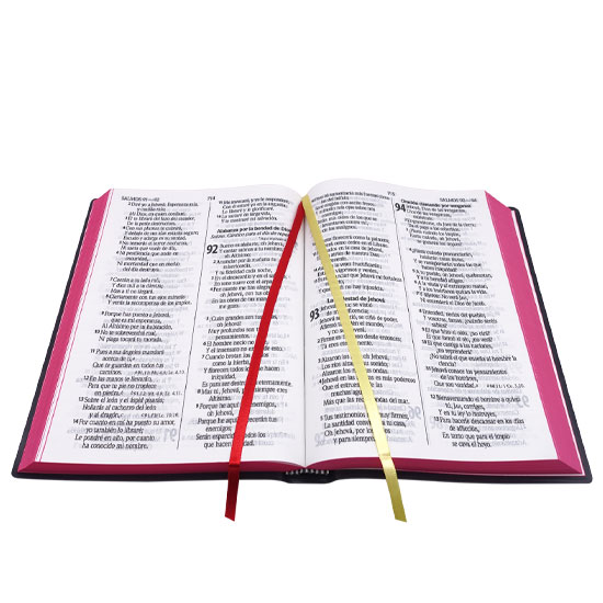 Biblia Letra Gigante Reina Valera Negra - Imagen 6