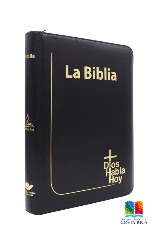 Biblia Dios Habla Hoy Letra Gigante Negro – Sociedad Bíblica CR