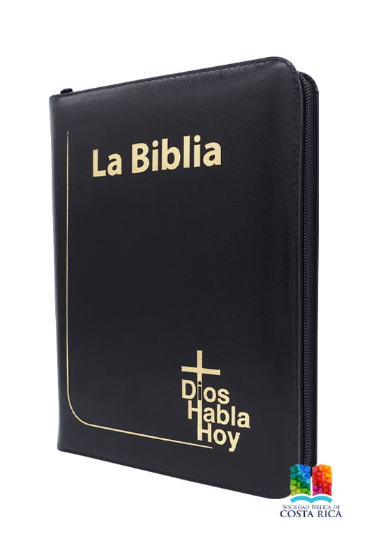 Biblia Dios Habla Hoy Letra Gigante Negro – Sociedad Bíblica CR