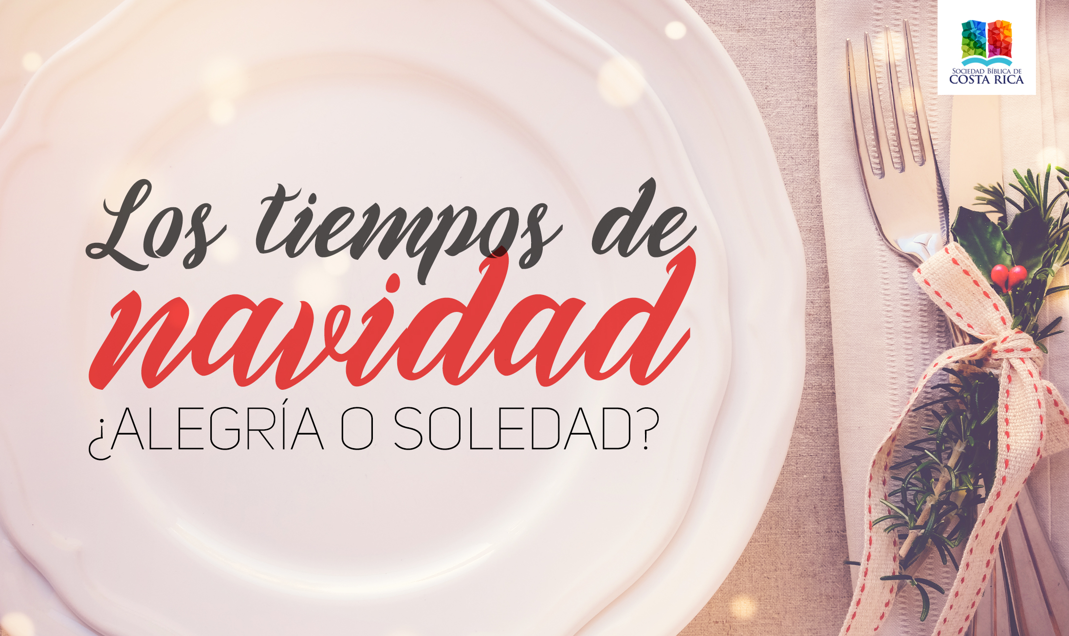 Los tiempos de navidad ¿alegría o soledad?