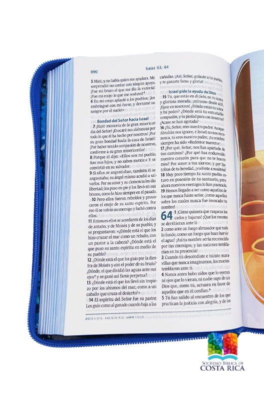Biblia Valientes Con Jesús Azul - Imagen 5