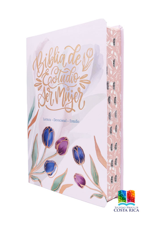 Biblia De Estudio Ser Mujer Rosa - Imagen 4