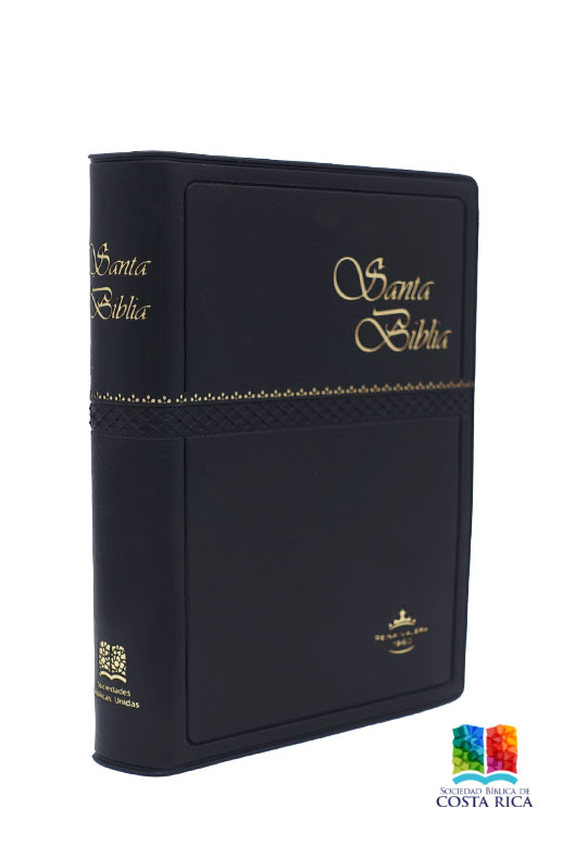 Biblia Tamaño Bolsillo Estilo Vinilo Negro