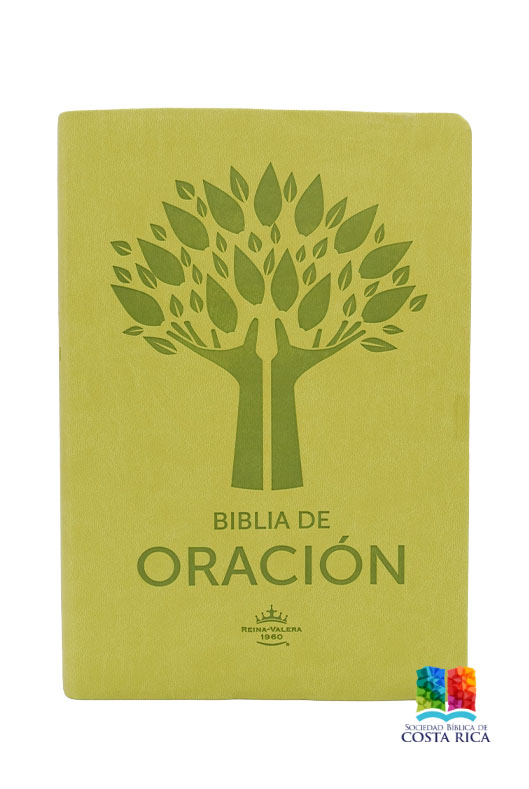 Biblia de Oración en Imitación Piel Color Verde - Imagen 2