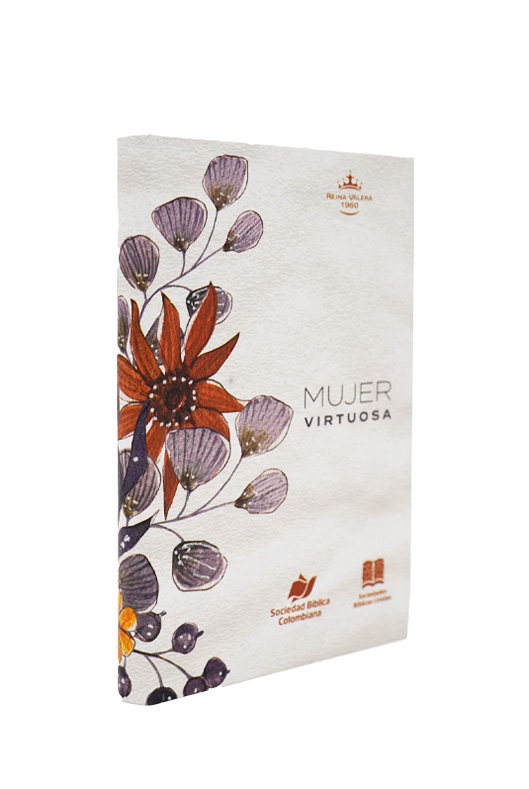 Biblia Flexible Colores de Flores