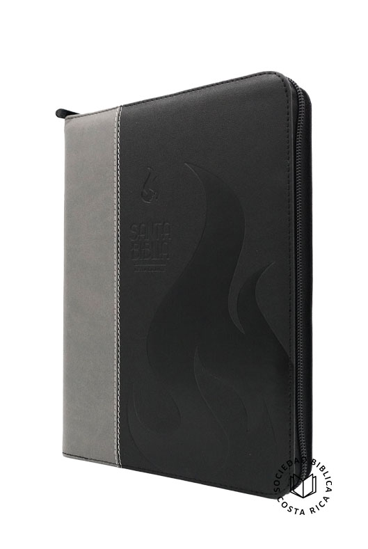 Biblia Letra Gigante Color Gris-Negro - Imagen 3