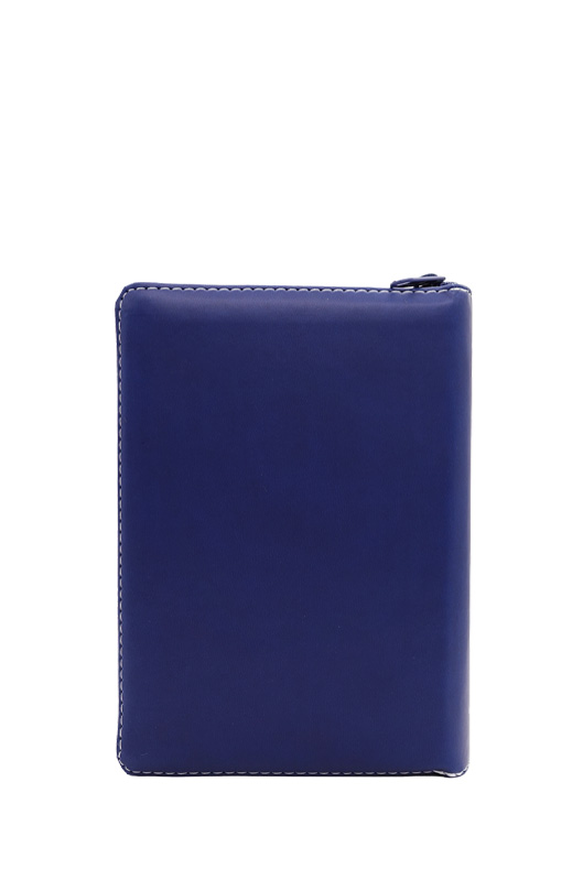 Biblia Bolsillo Letra Grande Azul-Flores - Imagen 4