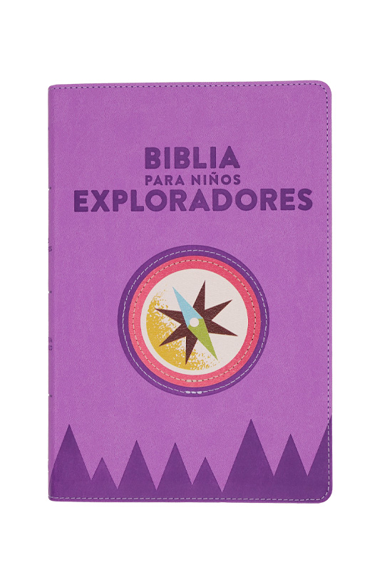 Biblia para Niños Exploradores, Lavanda Piel Reina Valera 1960