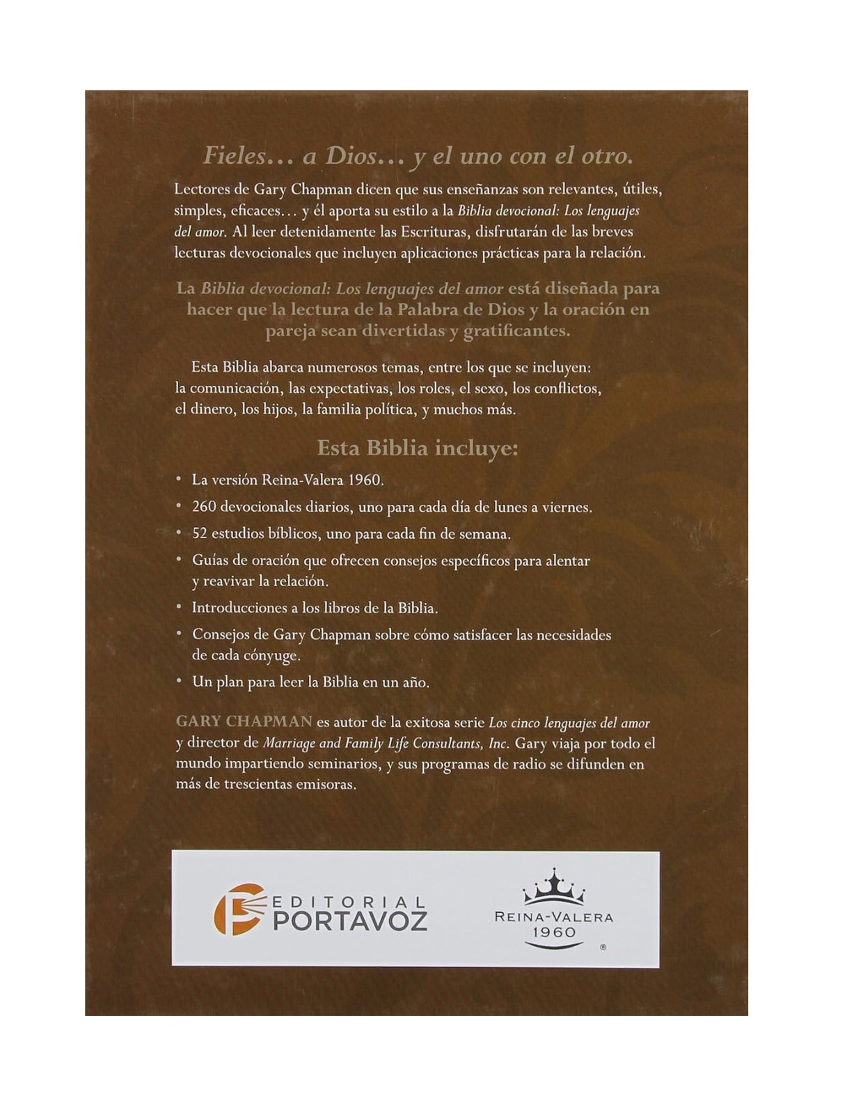 Biblia los 5 Lenguajes del Amor Imitación piel Blanca - Imagen 4