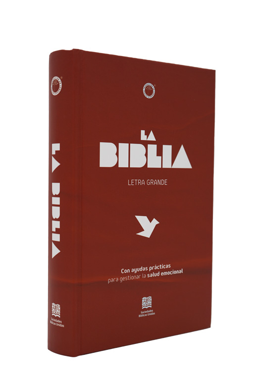 Biblia Letra Grande Tapa Dura Color Rojo