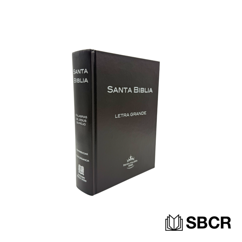 Biblia Reina Valera 1960 tapa dura color café con indice