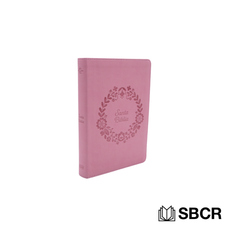 Biblia Reina Valera 1960 Regalos y Premios en color rosa imitación piel