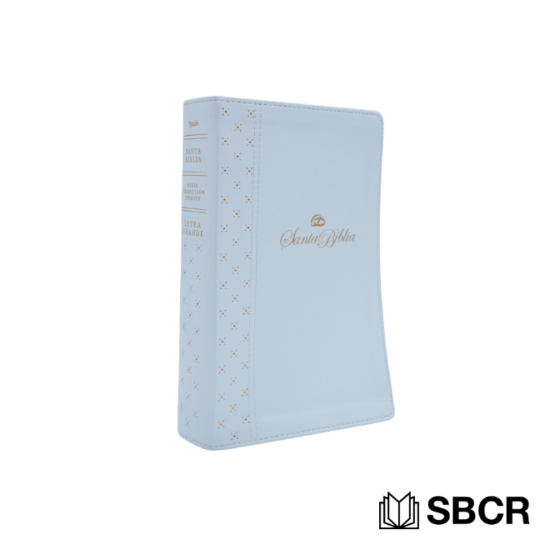 Biblia Nueva Traducción Viviente en color blanco