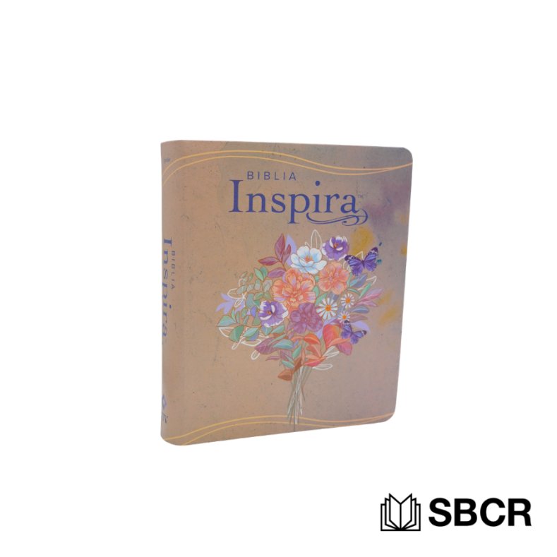 Biblia Inspira acuarela rosa