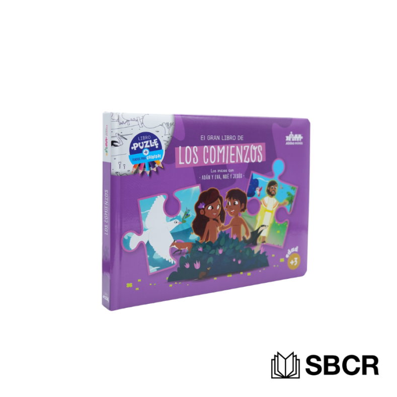 Rompecabezas el gran libro de los comienzos - Los inicios con Adán y Eva